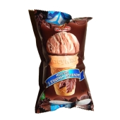 Мороженое Ласунка Пломбир шоколадный со сгущеным молоком 70 г – ИМ «Обжора»