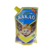 Сгущеное молоко с какао 8,5% 310г гост Первомайский МКК дой пак – ІМ «Обжора»