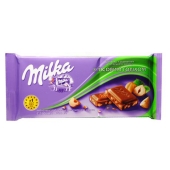 Шоколад Милка (Milka)  молочный с лесным орехом, 95 г – ИМ «Обжора»