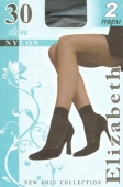 Шкарпетки ELIZABETH  Nylon 30 Beige UNICA – ІМ «Обжора»