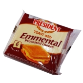Сир Президент 40%  120г Емменталь для тостов Франція – ІМ «Обжора»