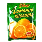Приправа Деко 20г лимонна кислота – ІМ «Обжора»