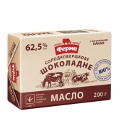 Масло Ферма 62,5% 180г шоколадне (ГЦ) – ІМ «Обжора»