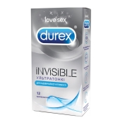 Презервативи DUREX invisible (ультратонкі) N12 – ІМ «Обжора»