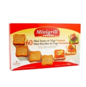 Тости Minigrill 120г пшеничні цільнозернові – ІМ «Обжора»
