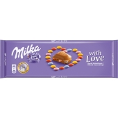Шоколад карамель з солоним мигдалем Milka 300 г – ІМ «Обжора»