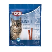 Лакомства для котов Трикси (Trixie) PREMIO Quadro-Sticks лосось/форель.4шт – ИМ «Обжора»