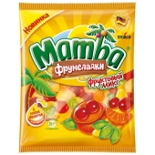 Жувальний мармелад Mamba фруктовий мікс Шторк 72 г – ІМ «Обжора»