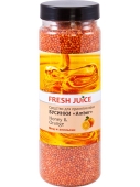 Соль для ванной FJ Бусинки Honey&orange, 450 г – ИМ «Обжора»