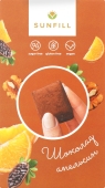 Конфеты СанФилл 170 г шоколадные с апельсином – ИМ «Обжора»