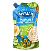 Майонезный соус Чумак 30% 550 г Аппетитный – ИМ «Обжора»