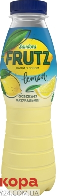 Вода Сандора (Sandora) Frutz Лимон 0,4 л – ИМ «Обжора»