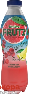 Вода Frutz 1 л Лимон-Клюква-Грейпфрут – ИМ «Обжора»