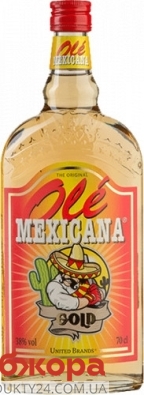 Напиток алкогольный Ole Mexicana Gold 0,7 л 38% Нидерланды – ИМ «Обжора»