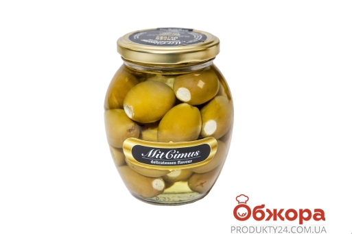 Оливки греческие с фетой в масле Mit Cimus 350 г – ИМ «Обжора»