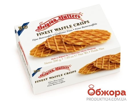 Печенье вафельное 200 г Finest Waffle crisps – ИМ «Обжора»