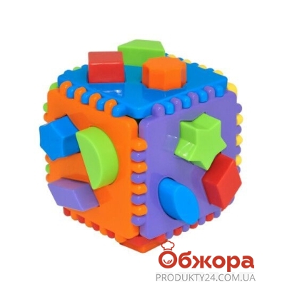 Іграшка-сортер `Educational cube` 24 ел., Tigres – ІМ «Обжора»