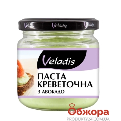 Паста креветочная авокадо Veladis 150 г – ИМ «Обжора»