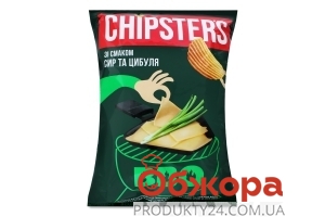 Чипсы волнистые сыр лук Chipster's 120 г – ИМ «Обжора»