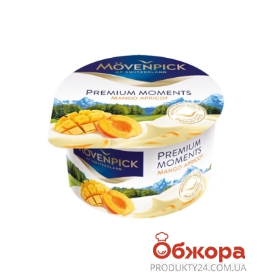 Йогурт манго-абрикос Movenpick Premium 5% 100 г – ИМ «Обжора»