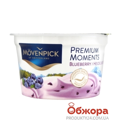 Йогурт Черника Movenpick Premium 5% 100 г – ИМ «Обжора»