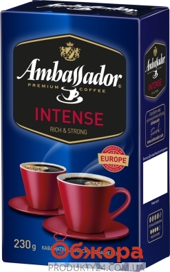 Кофе Ambassador 230 г Intense – ИМ «Обжора»