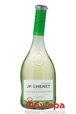 Вино біле сухе J.P.Chenet Colombard-Chardonnay 0,75 л – ІМ «Обжора»