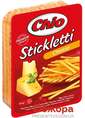 Соломка Чио (Chio) Вольф Stickletti с сыром 85 г – ИМ «Обжора»