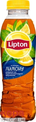 Холодный Чай  Липтон (Lipton) черный с лимоном 0,5 л – ИМ «Обжора»