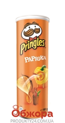 Чипсы Паприка Pringles 165 г – ИМ «Обжора»