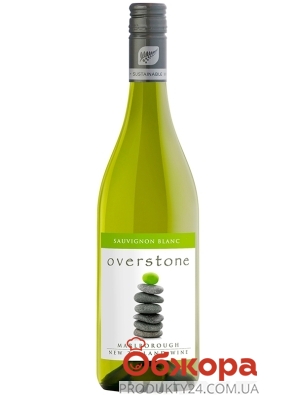 Вино белое сухое Sauvignon Blanc Overstone 0,75 л – ИМ «Обжора»