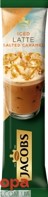 Кава Jacobs Iced Latte 21,3г стік Солон. карамель – ІМ «Обжора»