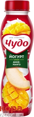 Йогурт Чудо Манго-дыня 2,5% 350 г – ІМ «Обжора»