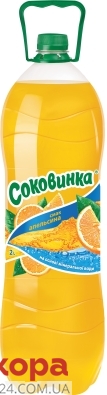 Вода Соковинка Апельсин 2 л – ИМ «Обжора»