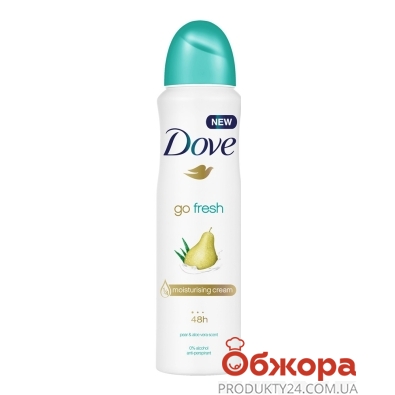 Дезодорант Dove Go Fresh Груша та алое вера 150 мл – ІМ «Обжора»