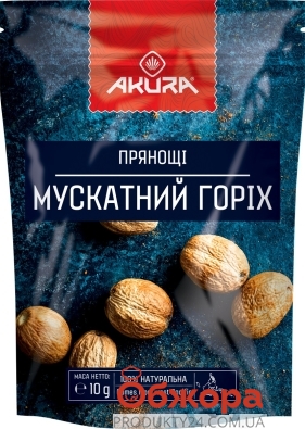 Мускатный орех Akura 15 г – ИМ «Обжора»