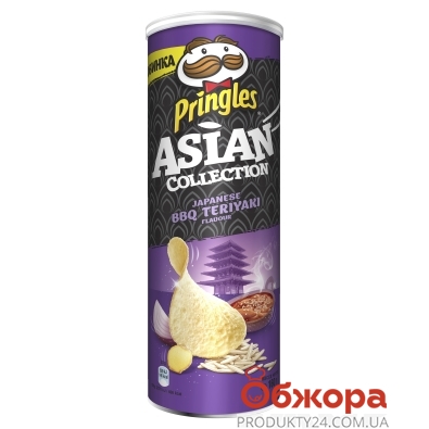 Чипсы Pringles Asian collection Japanese BBQ teriyaki flavour 160 г – ИМ «Обжора»