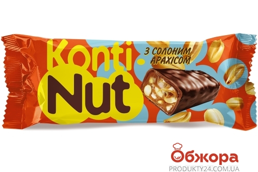 Цукерки Конті Nut з солоним арахісом – ІМ «Обжора»