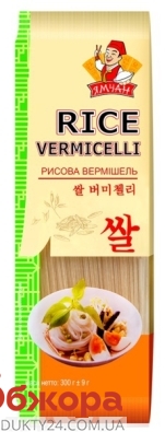 Лапша рисовая Rice vermicelli  Ямчан 300 г – ИМ «Обжора»