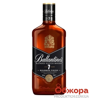 Віскі 40% 7 років Ballantine`s Bourbon Finish 0,7 л – ІМ «Обжора»