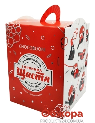 Подарунок Новорічний ChocoBoom 600 г Торбинка Щастя – ИМ «Обжора»