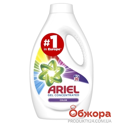 Засіб миючий Ariel 1,1 л рідкий синтетичний Color – ІМ «Обжора»