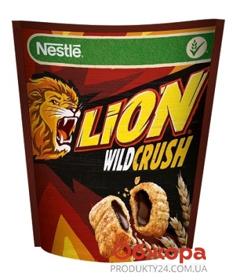 Сухий сніданок Nestle 350 г Lion Wild crush Новинка – ІМ «Обжора»