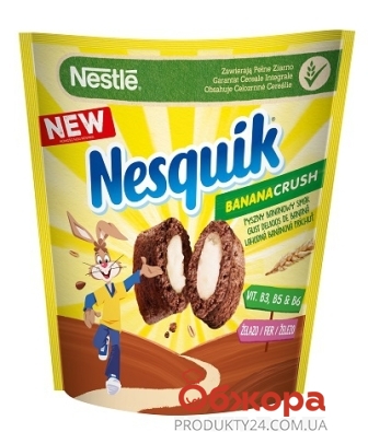 Сухий сніданок Nestle 350 г Nesquik Banana crush Новинка – ІМ «Обжора»
