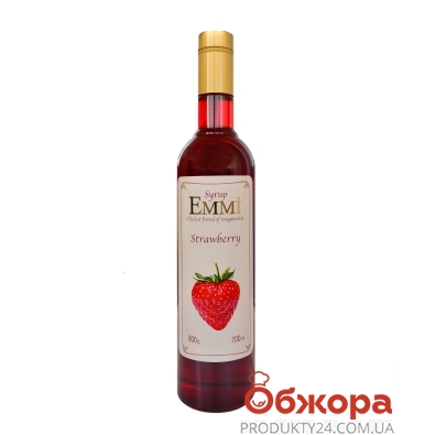 Сироп Emmi Strawberry 700 мл – ІМ «Обжора»