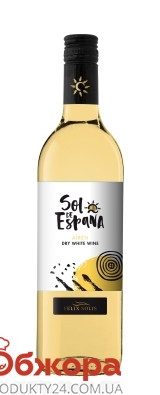 Вино Айрен белое сухое SOL de ESPANA  0.75 л – ИМ «Обжора»