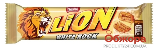 Батончик білий шоколад Lion 42 г – ІМ «Обжора»