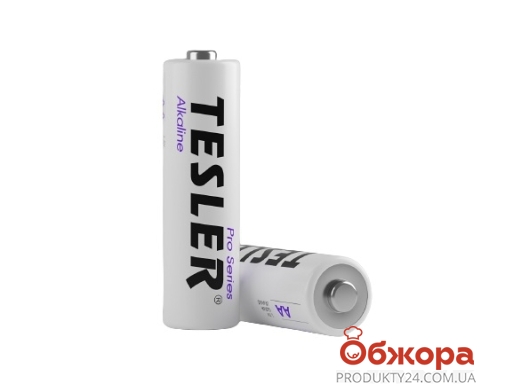 Батарейки Tesler AA ALKALINE LR6 2шт в блістері – ІМ «Обжора»