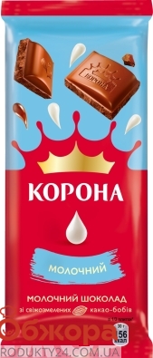 Шоколад Корона 85г молочний – ІМ «Обжора»