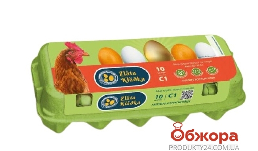 Яйце `Zlata Kladka` С1 10 шт – ИМ «Обжора»